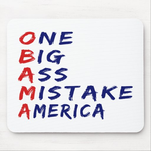 Anti Obama Mousemat