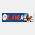 Anti Obama O Blame A Bumper Sticker