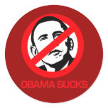 Anti-Obama - Obama Sucks stickers