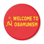 Anti Obama Obamunism magnets