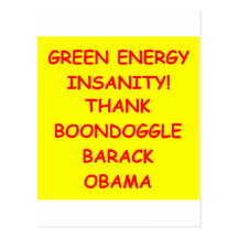 anti obama post card