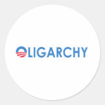 Anti-Obama Shirts Round Sticker