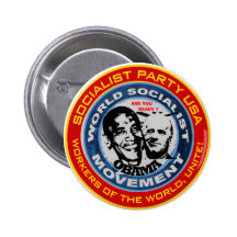 anti obama socialist jugate button