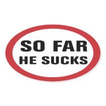 Anti Obama Sticker stickers