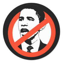 ANTI-OBAMA Sticker