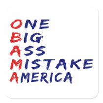 Anti Obama Sticker stickers
