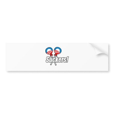 Anti-Obama - Suckers Bumper Stickers by antiobama