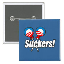 Anti-Obama - Suckers Buttons