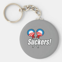 Anti-Obama - Suckers Keychains