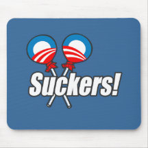 Anti-Obama - Suckers Mouse Pad
