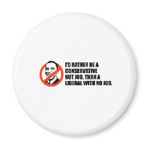 Anti-Obama T-shirt - Nut job or No job Magnet