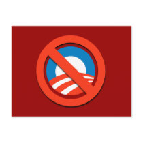 Anti-Obama T-shirts, Buttons, Stickers Postcard