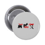 Anti-Obama - The good. The bad. The Commie Pin