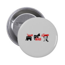 Anti-Obama - The good. The bad. The Commie Pin