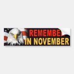 anti Obama "USA Eagle Remember" sticker Bumper Stickers