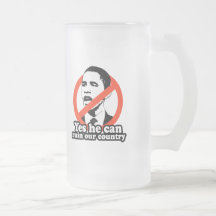ANTI-OBAMA / YES HE CAN RUIN OUR COUNTRY MUGS