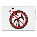 Anti Oil Exploitation Greeting Card