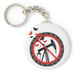 Anti Oil Exploitation Keychains
