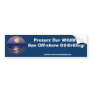ANTI-OIL ORCA Bumper Sticker