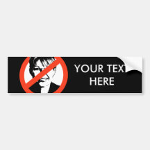 Anti-Palin Bumper Sticker / Custom Text
