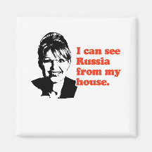ANTI-PALIN / I can see Russia from my house Magnet
