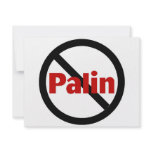 Anti Palin invitations