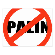 ANTI-PALIN POST CARD
