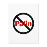Anti Palin Postcard