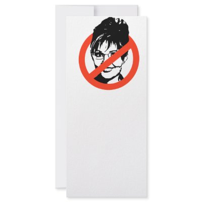 Anti-Palin Personalized Rack Card by AntiRepublican