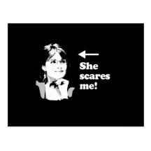 ANTI-PALIN / She scares me Post Cards