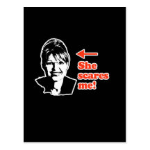 ANTI-PALIN / She scares me Postcards