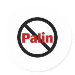 Anti Palin Sticker