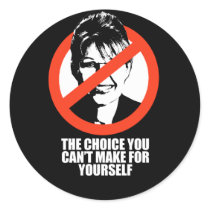 ANTI-PALIN - The choice you can't make Stickers