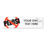 Anti-Pelosi / Anti-Nancy Pelosi bumper stickers