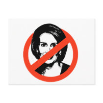 Anti-Pelosi / Anti-Nancy Pelosi Postcard