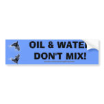 ANTI-POLLUTION BREACHING DOLPHIN Bumper Sticker bumper stickers