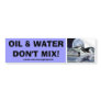 ANTI-POLLUTION BREACHING ORCA Bumper Sticker