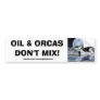 ANTI-POLLUTION BREACHING ORCA Bumper Sticker