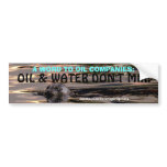 ANTI-POLLUTION OCEAN SEAL Bumper Sticker bumper stickers