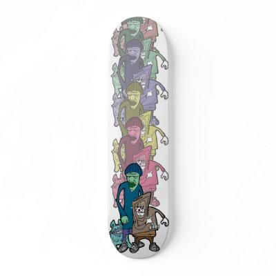 anti-pop skate board by TheKrah