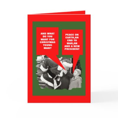 Anti President Obama Christmas Cards by BIGNUMPT