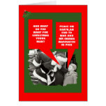 Anti President Obama Xmas Greeting Card