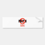 ANTI PROP 8 - Support Equality Bumper Sticker
