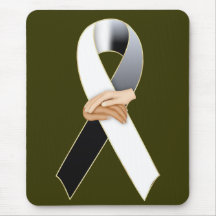 Anti Racism Awareness Ribbon Mousepad