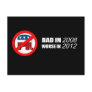 Anti-Republican - Bad in 2008 Worse in 2012 Postcards