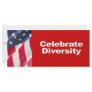Anti-Republican - Celebrate Diversity Custom Rack Card
