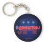 Anti-Republican Hypocrites Keychain