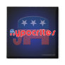 Anti-Republican Hypocrites Square Magnet