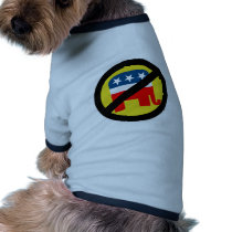 Anti-Republican yellow Doggie T-shirt
