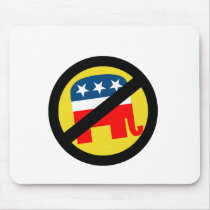 Anti-Republican yellow Mousepad